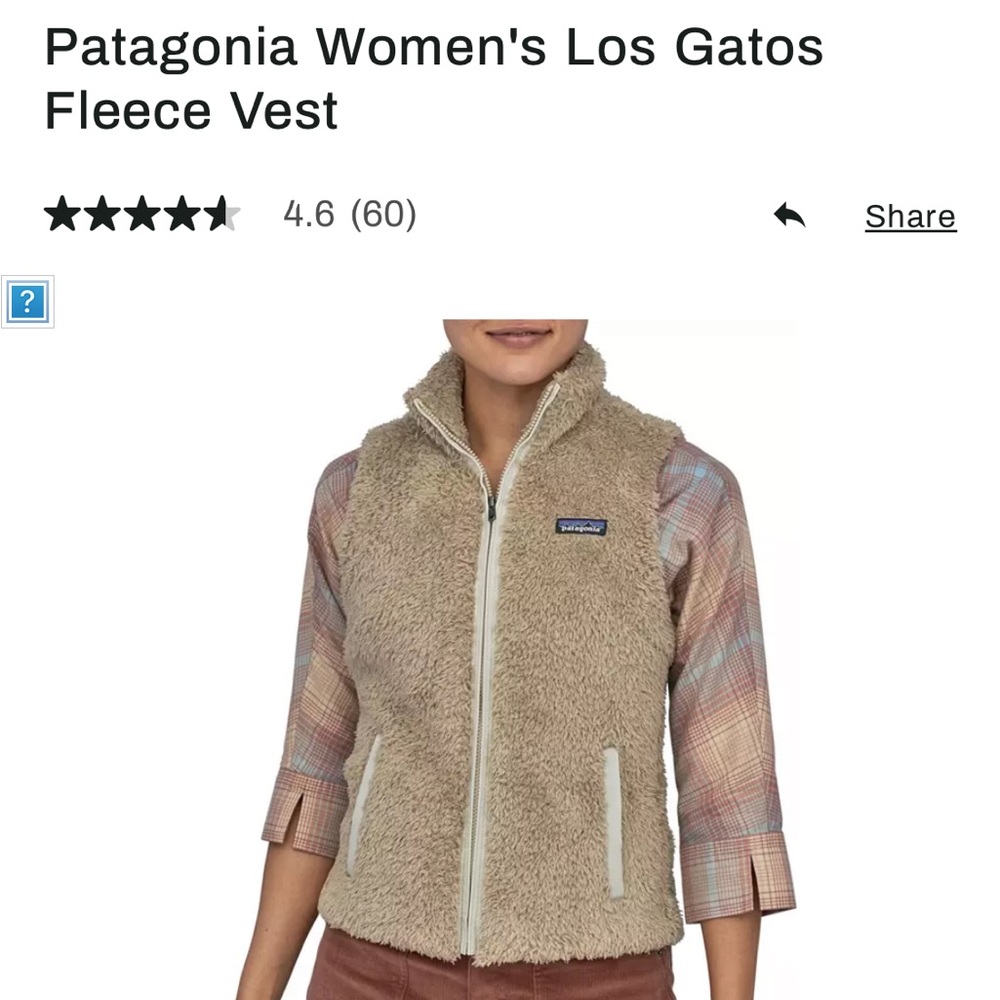 Like New-Patagonia Vest